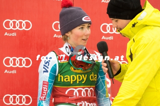 FIS Slalom der Damen in Maribor / Marburg Slowenien