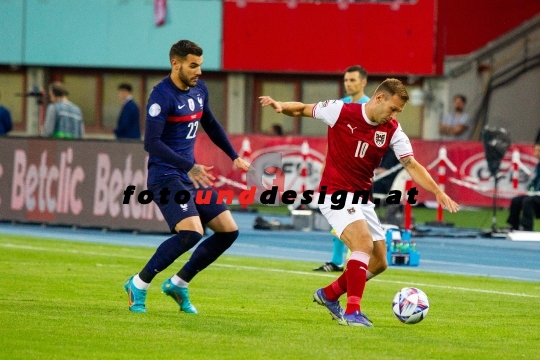 20220610 Nations League A Österreich gegen Frankreich