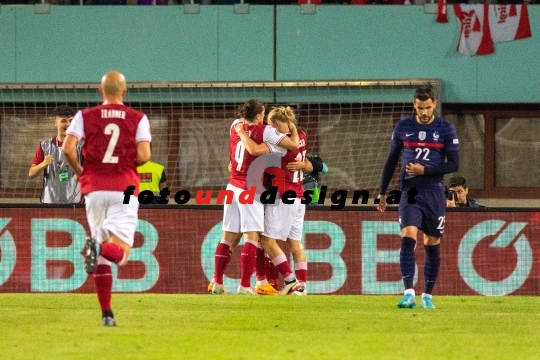 20220610 Nations League A Österreich gegen Frankreich